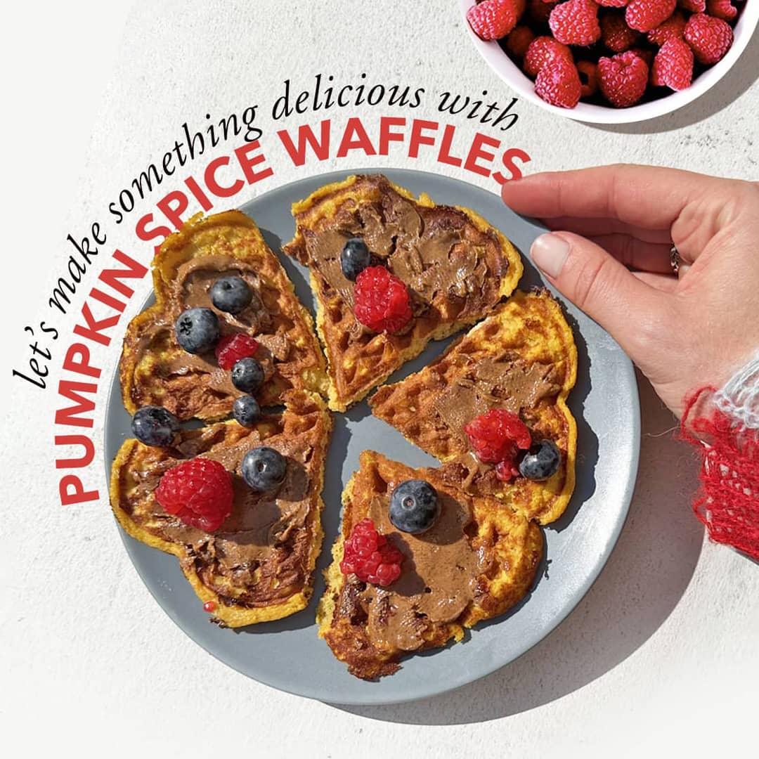 Pumpkin Spice Waffles Launch